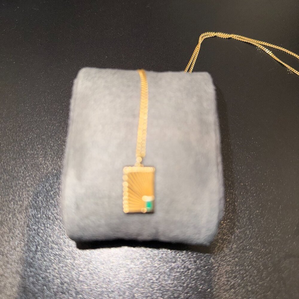 Miansai Gold Rectangular Link Chain Necklace - image 6